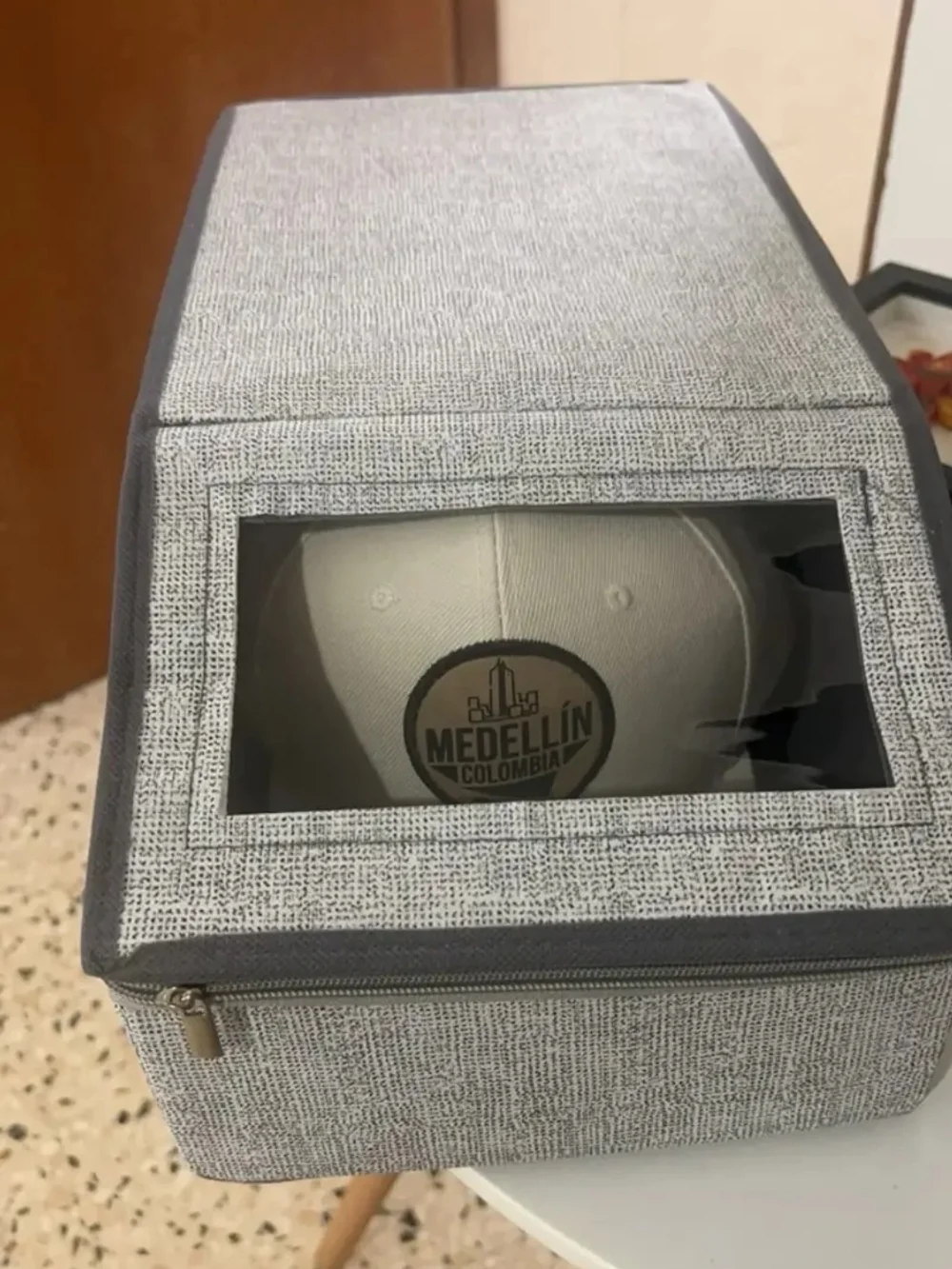 Foldable Storage Organizer Bin with Clear Viewing Window – Space Saver!